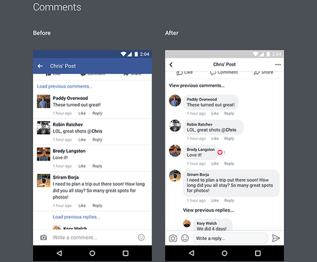 Estos son los cambios de Facebook en su nueva versión móvil Estos son los cambios de Facebook en su nueva versión móvil
