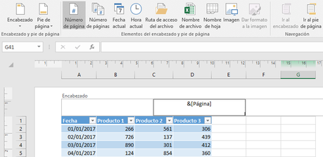 Cómo Insertar Números de Página en Excel Paso a Paso