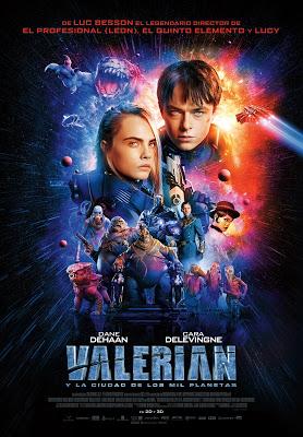 Valerian y la ciudad de los mil planetas. La vuelta de Luc Besson a la 'space opera'.