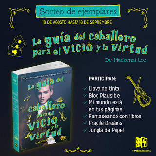 Blog Tour: La guía del caballero para el vicio y la virtud.