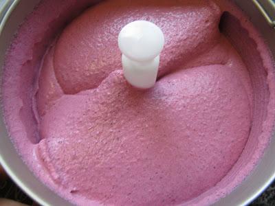 Helado de frutos rojos y yogur Thermomix