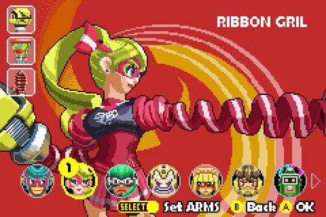 Mira como luciría ARMS en Game Boy Advance Mira como luciría ARMS en Game Boy Advance