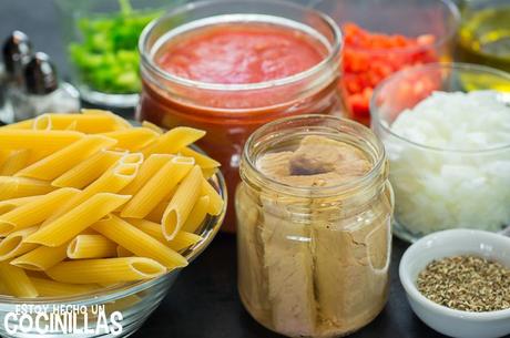 Receta de macarrones con atún Receta de macarrones con atún