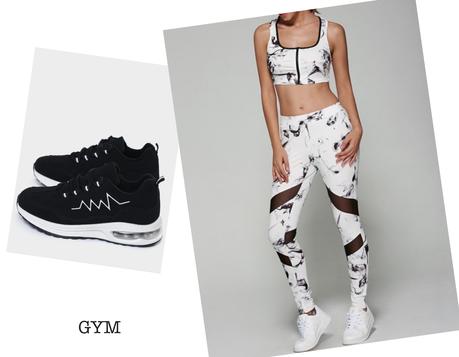 Looks para hacer deporte en Zaful