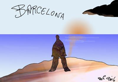 La Guardia Civil aterriza abruptamente en El Prat y la foto de Mariano Rajoy, tras los atentados de Barcelona, junto al gobierno de Puigdemont. La Guardia Civil aterriza abruptamente en El Prat y la foto de Mariano Rajoy, tras los atentados de Barcelona, junto al gobierno de Puigdemont.