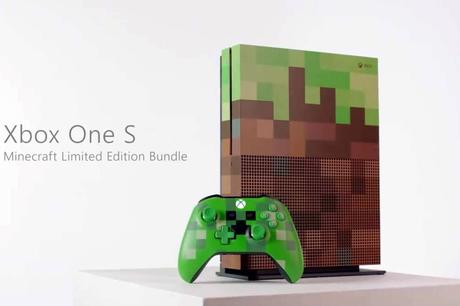 Se anuncia Xbox One S tematizada con Minecraft Se anuncia Xbox One S tematizada con Minecraft