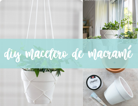 Macetero de macramé PASO A PASO Macetero de macramé PASO A PASO