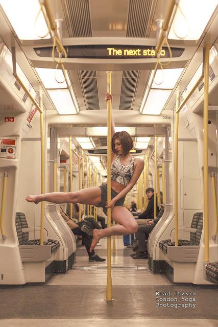 Increíbles fotografías y una gran idea en el metro de Londres que inspira mucha gente