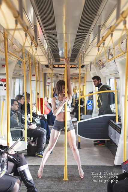 Increíbles fotografías y una gran idea en el metro de Londres que inspira mucha gente