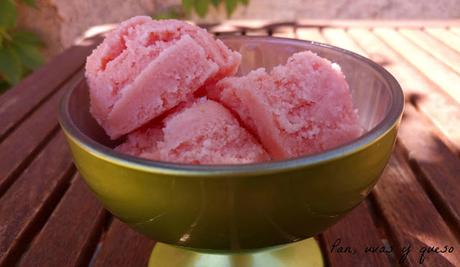 Helado de sandía (tradicional o Thermomix)