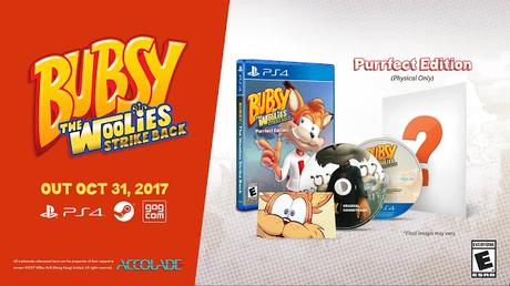 Bubsy The Woolies Strike Back llegará el 31 de octubre, ¡nuevo tráiler!