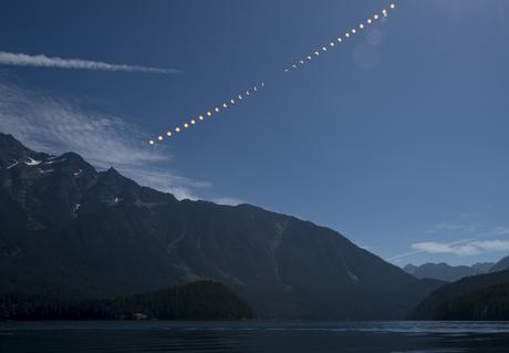 El eclipse total de sol- Imagenes de la NASA