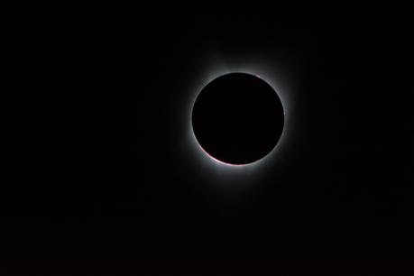 El eclipse total de sol- Imagenes de la NASA