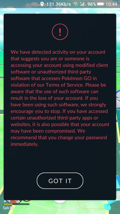 Se registran avisos por spoofer en Pokémon GO, ¡nuevo sistema de detección!, ¿y baneos? Se registran avisos por spoofer en Pokémon GO, ¡nuevo sistema de detección!, ¿y baneos?