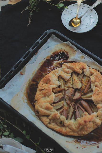 Galette de Peras y jengibre