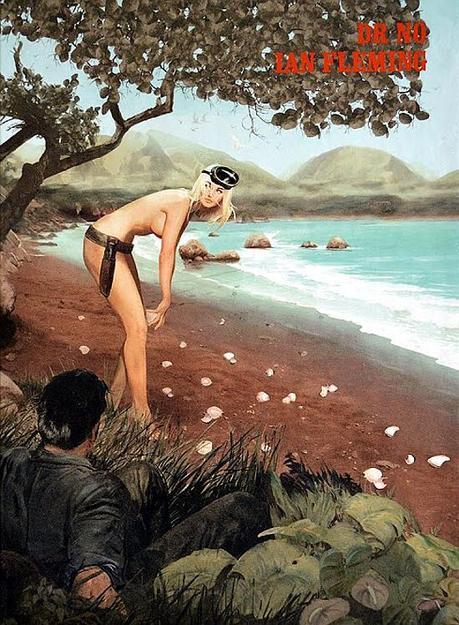 Portada de Dr. No en The Folio Society Portada Dr. No en The Folio Society