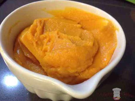 Receta de puré de calabaza