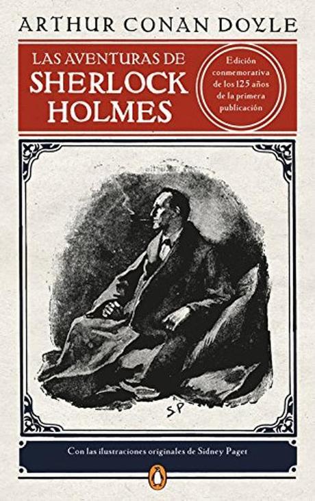 Portada de Las aventuras de Sherlock Holmes (edición ilustrada)