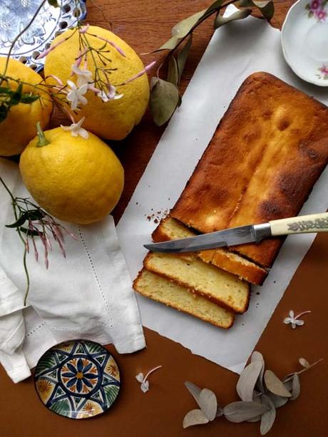 budín de limón y mascarpone | super húmedo