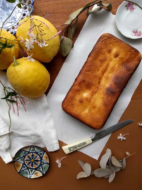 budín de limón y mascarpone | super húmedo