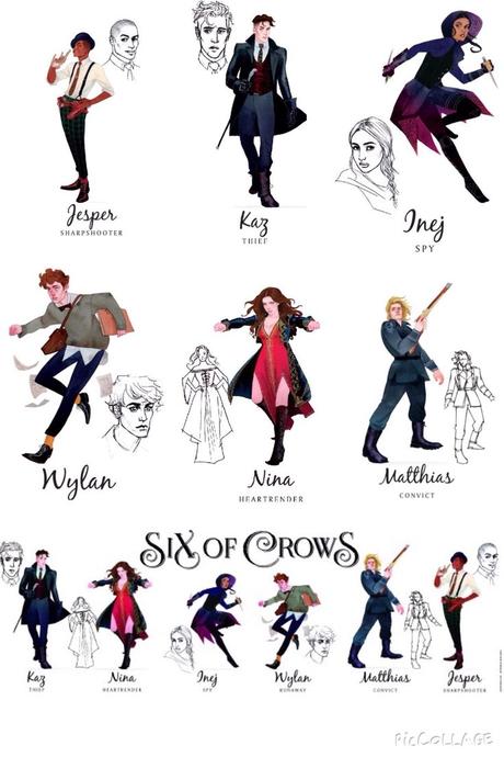 Resultado de imagen de six of crows