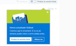 Probamos el Nuevo Correo Outlook Beta, impresiones