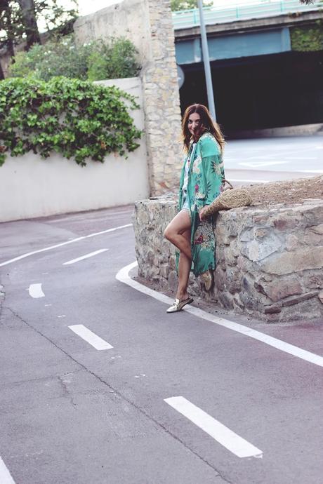 Como combinar un kimono largo Como combinar un kimono largo