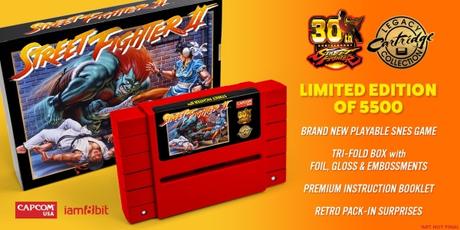 Capcom anuncia una reedición limitada del cartucho de Street Fighter II para SNES