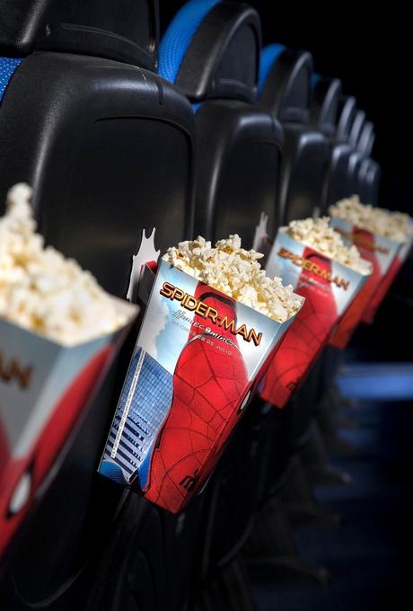 Spider-Man trae la solución definitiva para comer palomitas en el cine Spider-Man trae la solución definitiva para comer palomitas en el cine