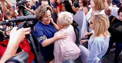 Juana Rivas recibe un gran apoyo. Juana Rivas recibe un gran apoyo.