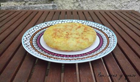 Tortilla a la saboyana (tradicional o Thermomix)