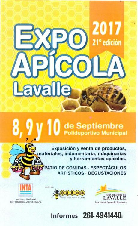 21º EXPO APICOLA LAVALLE, MENDOZA 2017.