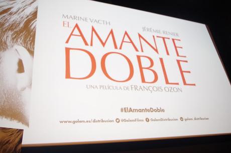 Fotos del Photocall y de la rueda de prensa con François Ozon y Jérémie Renier por el amante doble