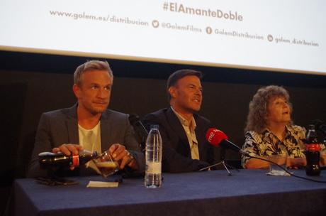 Fotos del Photocall y de la rueda de prensa con François Ozon y Jérémie Renier por el amante doble