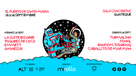 PREVIA FUN MUSIC FESTIVAL – (15/16 Septiembre 2017; Sala Guateque)