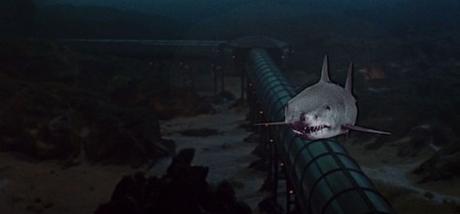 El gran tiburón (Tiburón 3) (1983), mandíbulas en 3 dimensiones El gran tiburón (Tiburón 3) (1983), mandíbulas en 3 dimensiones