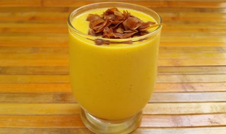 Lassi de mango vegano