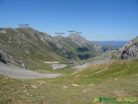 Ruta Peña Ubiña, Collado Terreos