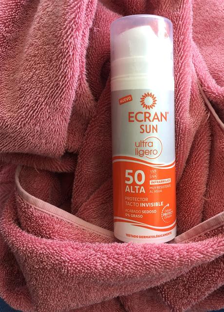 Ecran Sun protección SPF50 Ya estamos de vuelta y sin depresión post-vacacional