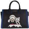 Karl Lagerfeld leather handbag Karl Lagerfeld for me and for you...