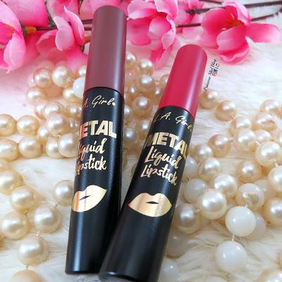 Labiales Metálicos de L. A Girl - Metal Liquid Lipstick L.A. Girl