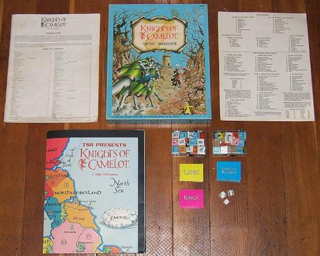 Knights of Camelot (KoC) de TSR Inc, 1980, para todos Knights of Camelot (KoC) de TSR Inc, 1980, para todos
