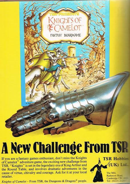 Knights of Camelot (KoC) de TSR Inc, 1980, para todos Knights of Camelot (KoC) de TSR Inc, 1980, para todos