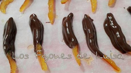 PIELES DE NARANJAS Y LIMON CONFITADAS PIELES DE NARANJAS Y LIMON CONFITADAS