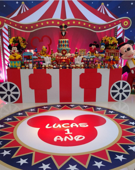 El Circo de Mickey para tu primer año