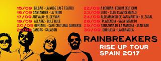 Conciertos de Rainbreakers en España