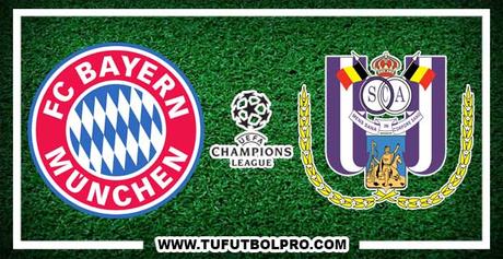 Ver Bayern Múnich vs Anderlecht EN VIVO Por Internet Hoy 12 de Septiembre 2017 Ver Bayern Múnich vs Anderlecht EN VIVO Por Internet Hoy 12 de Septiembre 2017