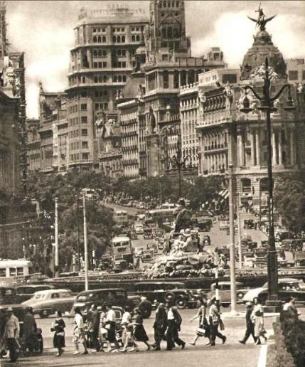 Fotos antiguas: El olimpo de Cibeles, Madrid