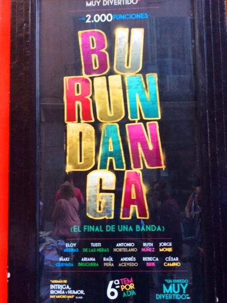 BURUNDANGA EN EL TEATRO LARA. MADRID BURUNDANGA EN EL TEATRO LARA. MADRID