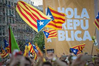 La manifestación de La Diada, a reventar.